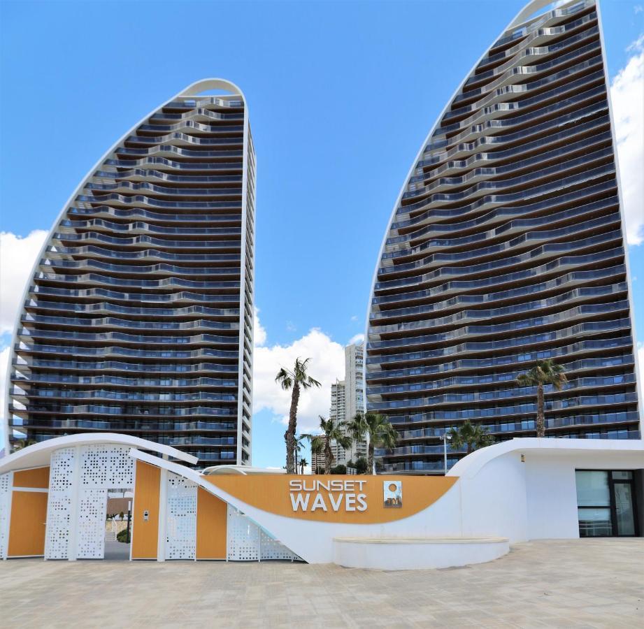 Sunset Waves 1-2 Daire Benidorm Dış mekan fotoğraf